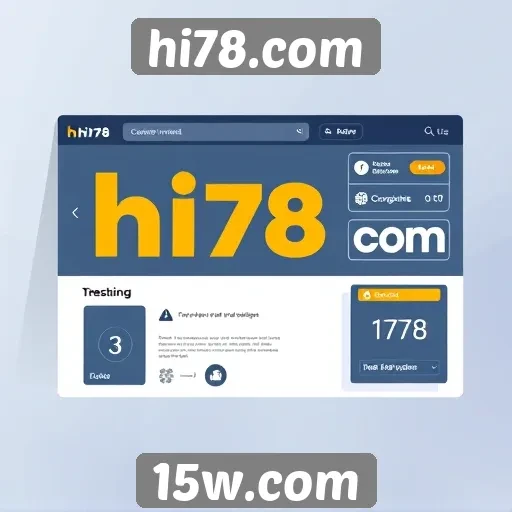 Avaliação da interface do usuário do hi78.com
